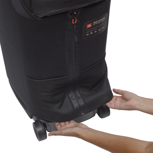 JBL PartyCover Stage 320 - Black - Protective cover for JBL PartyBox Stage 320 speakers - Detailshot 2