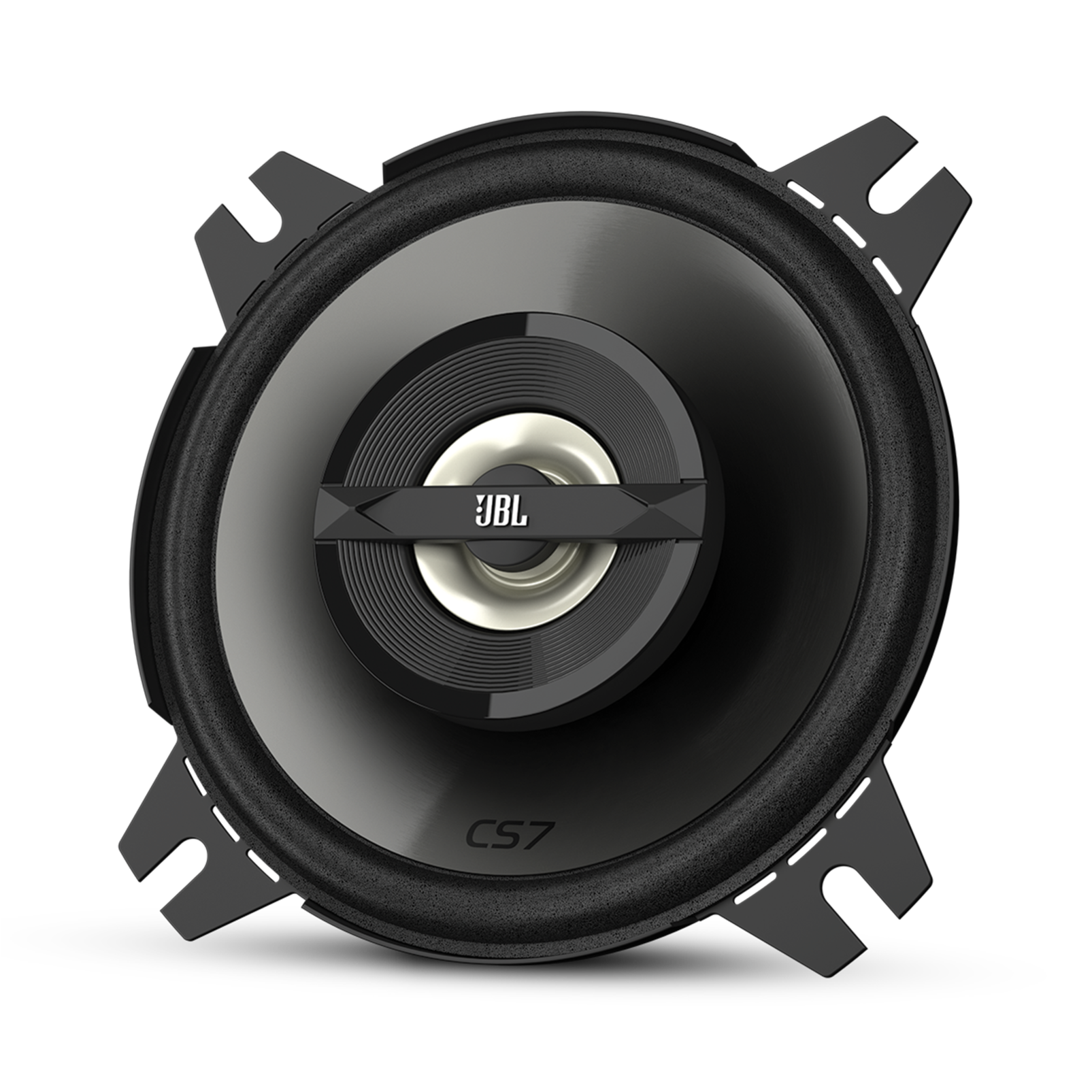 CS742 - Black - 10 cm 2-way speaker design that is easy to mount with breakable clips - Hero