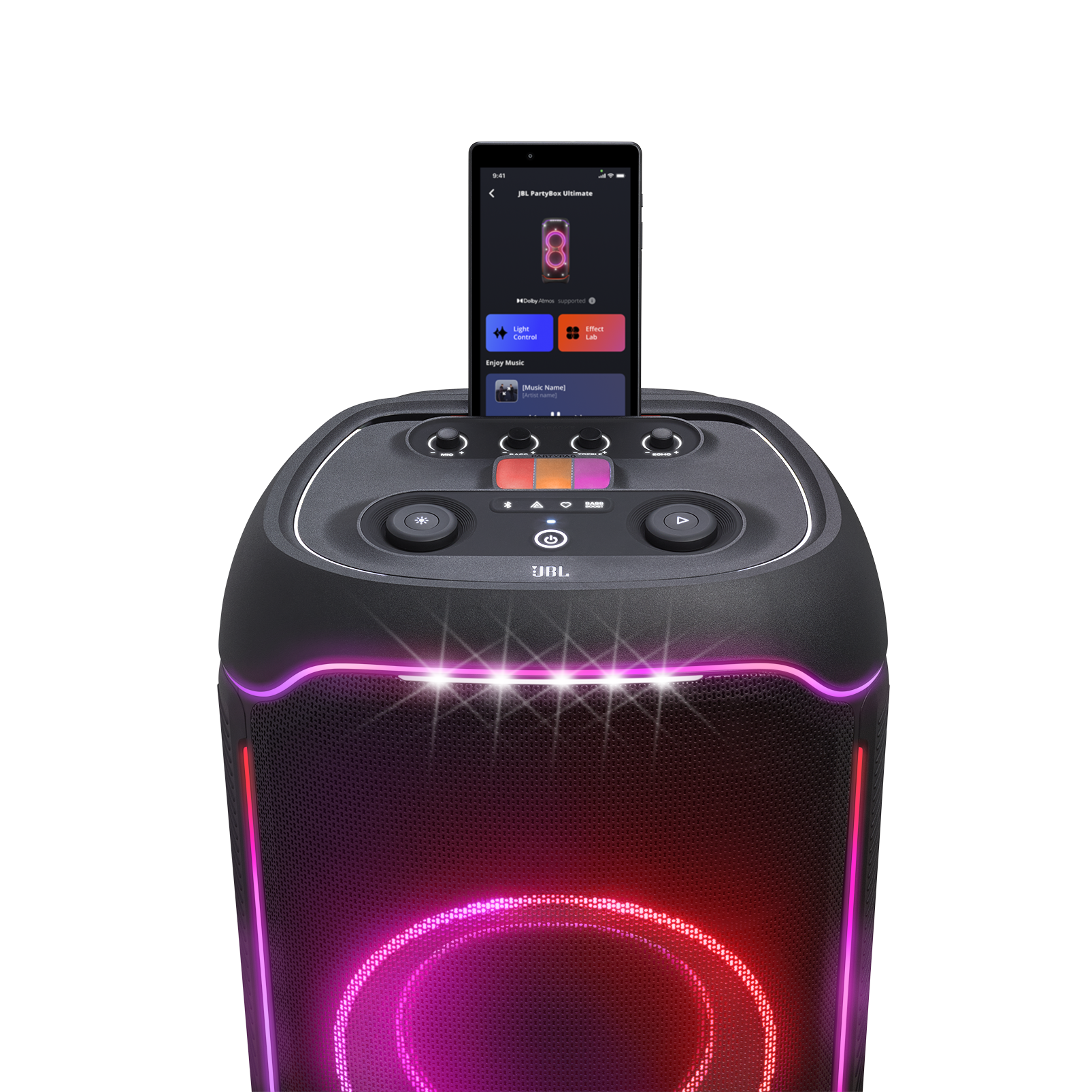 JBL PartyBox Ultimate Massive party speaker with powerful sound