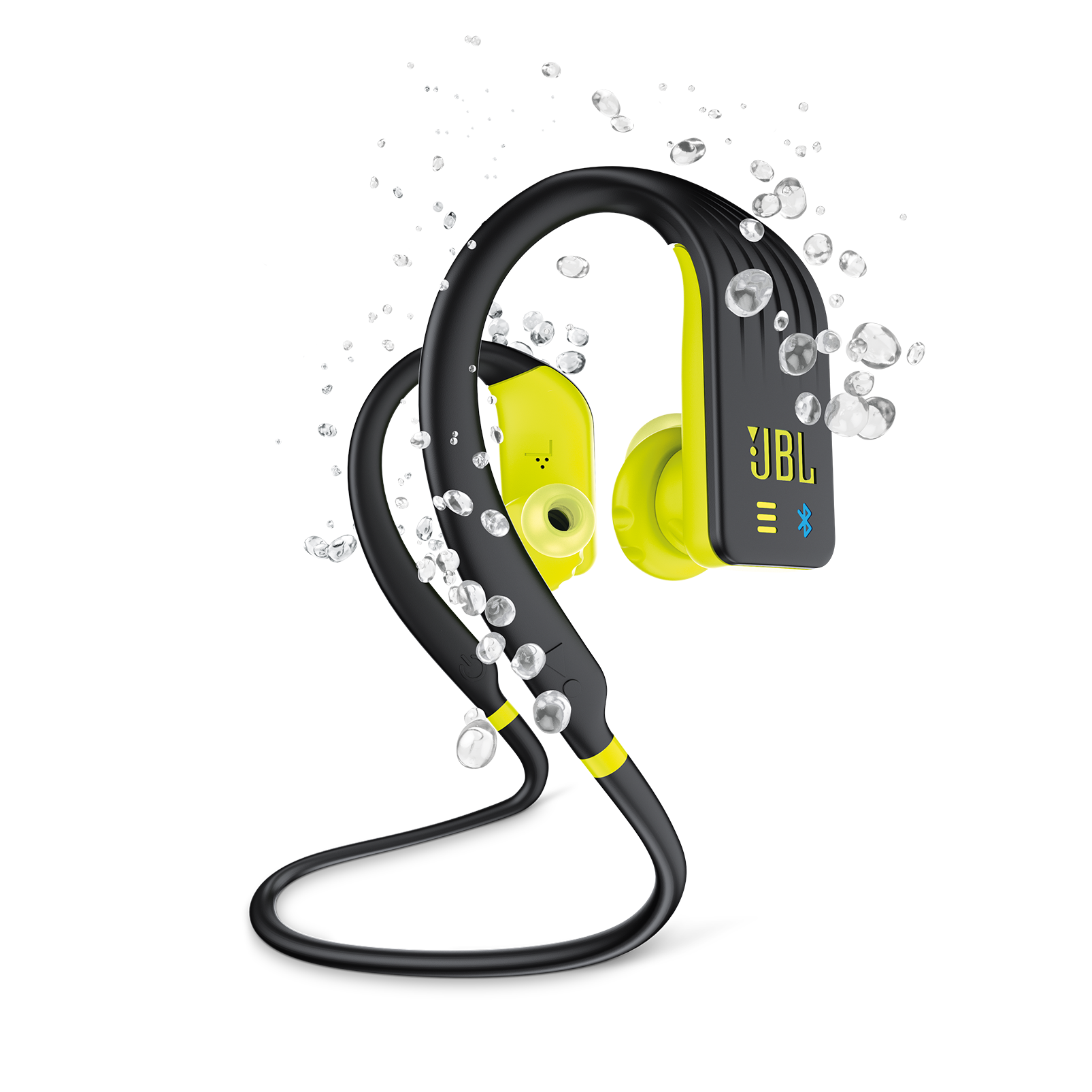 JBL Endurance DIVE - Yellow - Waterproof Wireless In-Ear Sport Headphones with MP3 Player - Hero