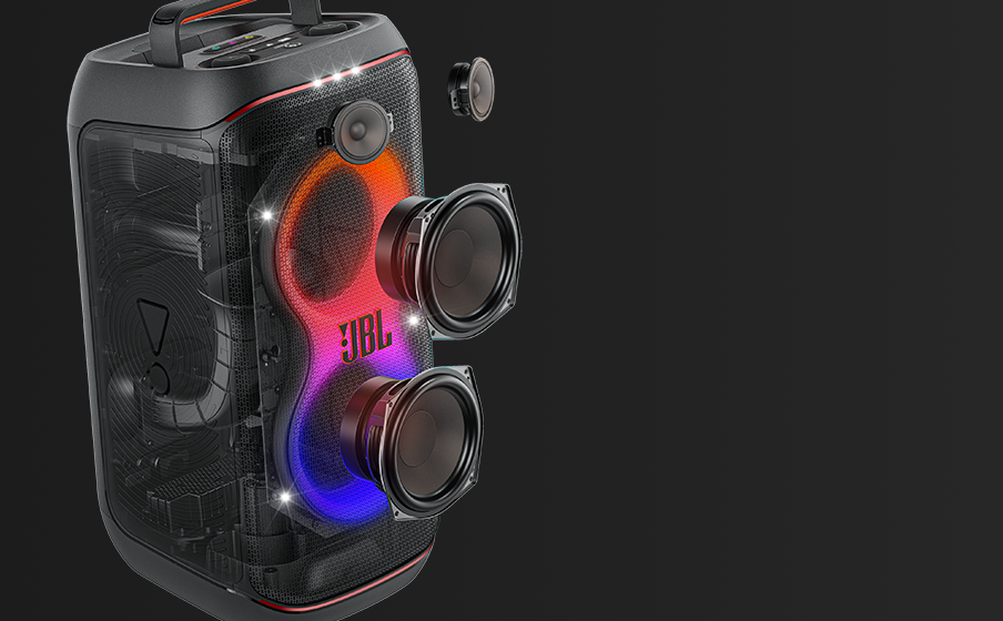 Powerful JBL Pro Sound