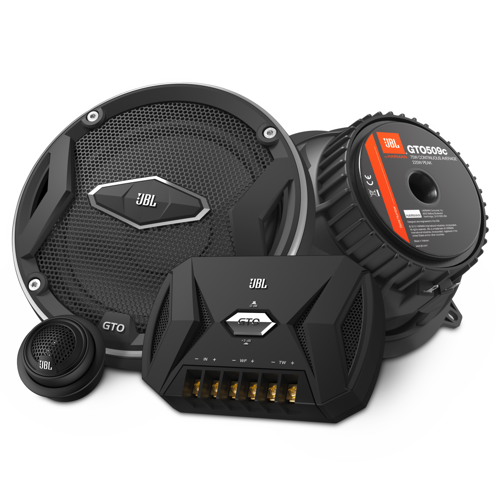 【希少日本未発売モデル】JBL GTO25F フルレンジスピーカー GTO509C | 225-Watt, 5-1/4