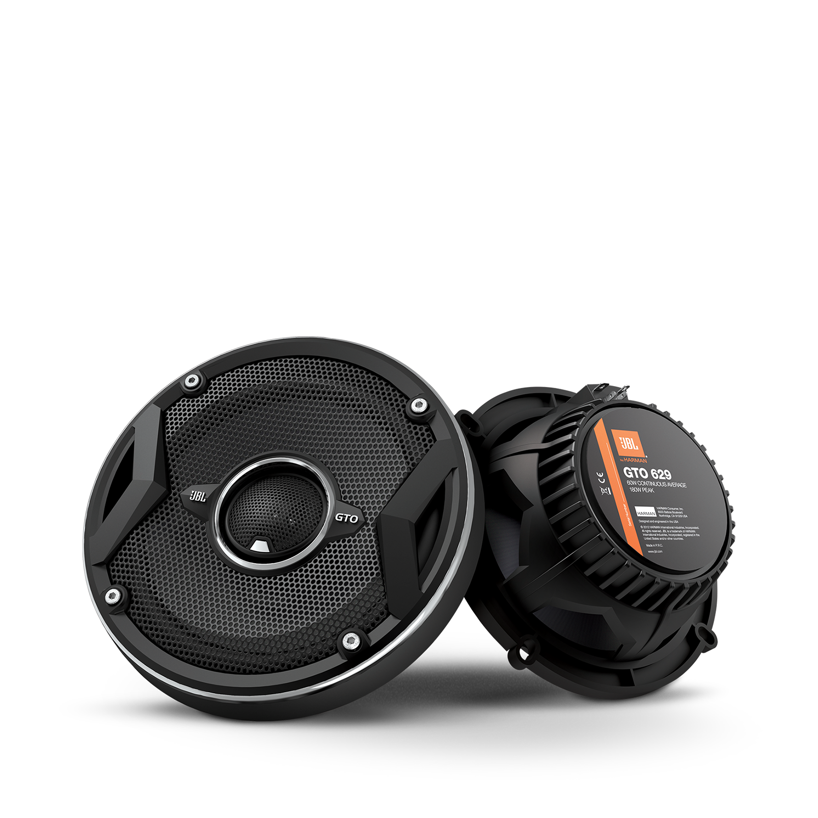 GTO629 - Black - 180-Watt, Two-Way 5" x 7" Speaker System - Hero