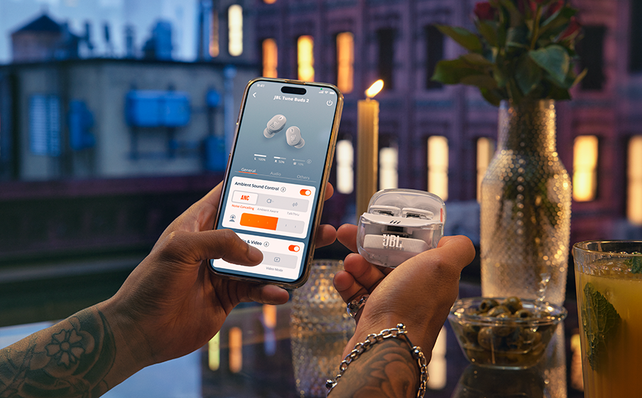 JBL Pure Bass Sound with Spatial Sound